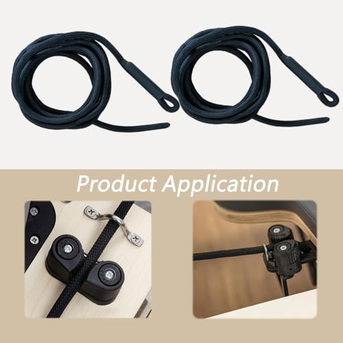 2 pcs pilates reformer pull rope parts pilates reformer ropes replacement strap suitable for home studio use of yoga fitness equipment pilates core bed accessory yoga strap