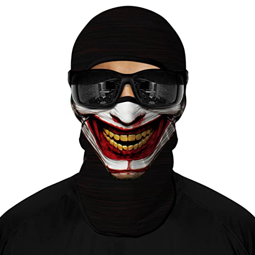 Image of Skull Full ski Mask, 3D Balaclava, UV Sun Protection,Motorcycle /Ski /Scarf /Cycling /Fishing for Men