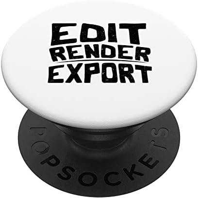 Movie Software: Edit Render Export – Filmmaker Sayings PopSockets Swappable PopGrip