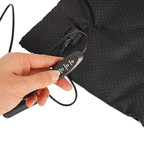 Elektrisches Bett für Haustiere, USB-Heizmatte 27 37 cm, elektrisches Bett für Haustiere mit dreistufiger Temperaturregelung von 25 bis 45?, Decke-6