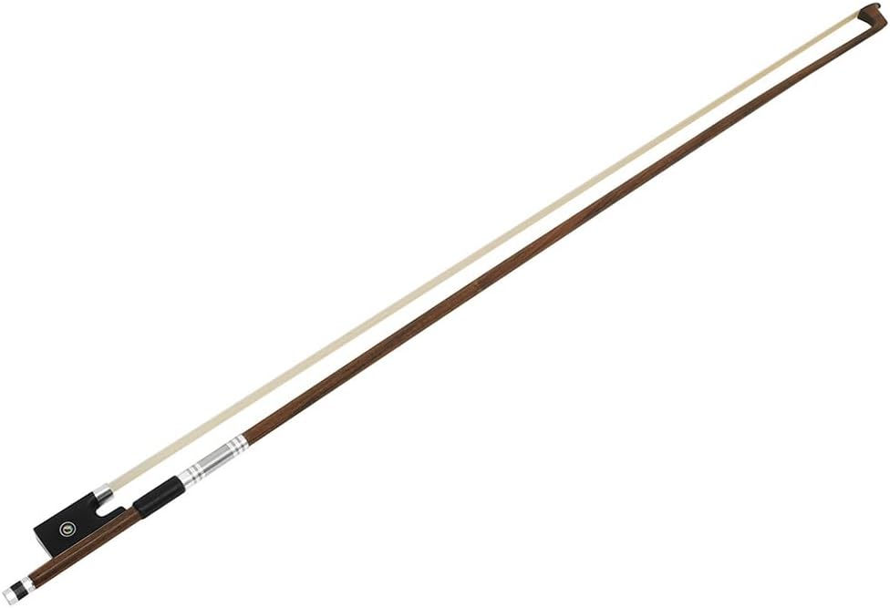 4/4 バイオリン弓馬毛練習弓木製スティック高弾性フィドル楽器アクセサリー初心者のための