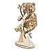 Rolife Build Your Own 3D Wooden Assembly Puzzle Wood Craft Kit Panda Model, Gifts for Kids and Adults