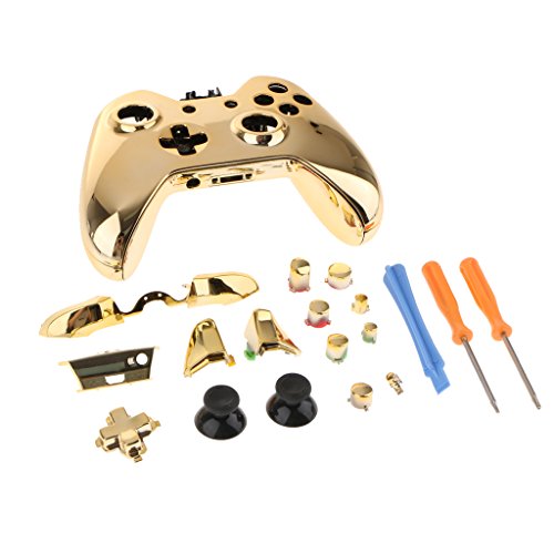 Gazechimp Capa De Reposição Kit De Joystick Com Botão De Polegar E Ferramentas De Instalação Para Co