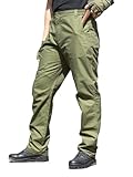 Picture of Flyplus Men's Ripstop Tactical Cargo Pants Waterproof Durable Multi-Pocket Lightweight for Work Construction Hiking Outdoor
