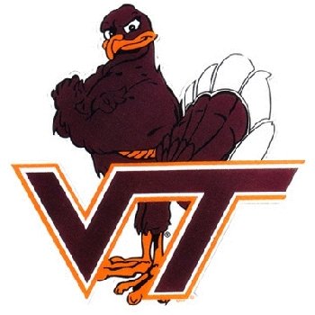 NCAA Virginia Tech Hokies Car Magnet 