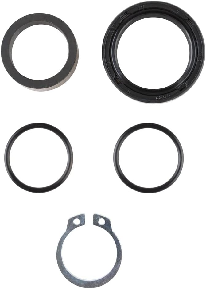 Tusk Counter Shaft Seal Kit - Upgraded Oil Seal, Hardened Bushing, O‑Ring & Snap Ring - Compatible with KTM 65 SX 2009-2026/Husqvarna TC65 2017-2026 - TK-25-4006 Replaces OEM 760263561