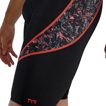 TYR Men's Durafast Elite Solid Jammer Swimsuit