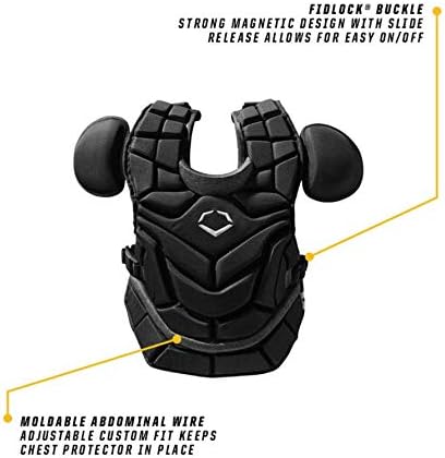 Evoshield Pro-Srz Catcher's Chest Protector - Baseball w/NOCSAE Guard and Fastpitch