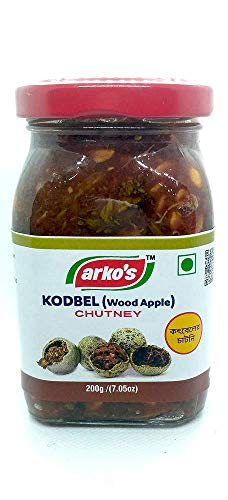 ARKOS Homemade Kodbel (Wood Apple) Chutney , 200gm