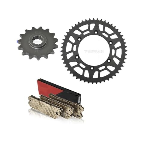 Kit de chaîne pour DRZ400 contre l'usure de transmission pignon 15T