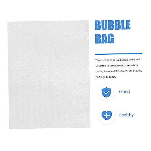 MAGICLULU 100 Pçs Saco De Bolhas De Vedação Envelopes De Bolha A Granel Folhas De Envoltório De Espu