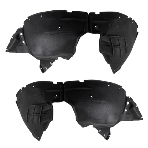 Image of TRQ Front Inner Fender Liner Set Compatible with 2020-2023 GMC Acadia GM1248304 GM1249304