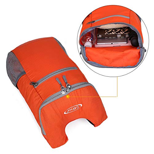 Image of G4Free Lightweight Packable Hiking Backpack for Men Women Small Hiking Daypacks Foldable Shoulder Pack Casual Outdoor Bag 11L