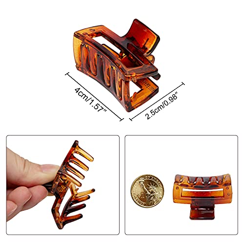 Cobinaan Small Claw Hair Clips For Women Girls thumb #1