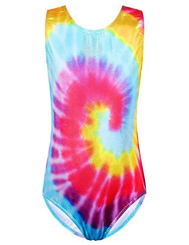 XFGIRLS Gymnastics Leotards for Girls Glitter Dancewear with Matching Shorts Set2