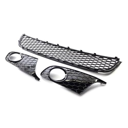 Rejillas de parachoques para MK6 que sustituyen piezas rotas con diseño de panal 4