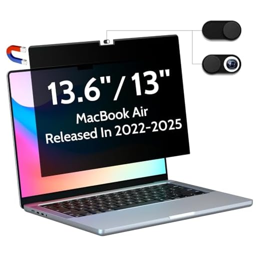 Peslv Magnetic Privacy Screen for MacBook Air