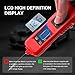 AERMOTOR 6V-48V DC Car Power Circuit Probe Tester with LED Lights, Electrical Automotive Digital Display Short Finder with 4.5M Cable