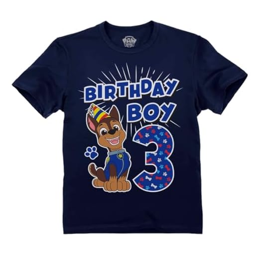 Paw Patrol 3rd Birthday Boy Shirt Paw Patrol Boy Birthday Shirt