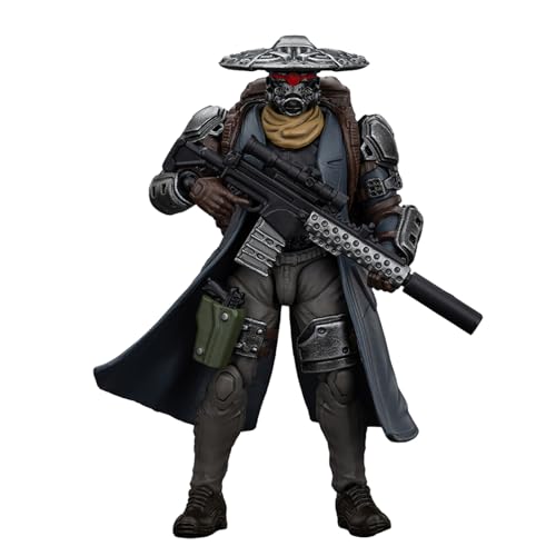 Joytoy 1/18 Soldier Action Figures, Shadow Jaeger Squad Raven, Collectible Military Model Toy, Anime Model, 4.2 inch Models Action Figures Kits