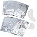 ANNAFRIS 100 Paio Patch Occhi Patch Extension Ciglia Laminazione Ciglia(Silver) immagine