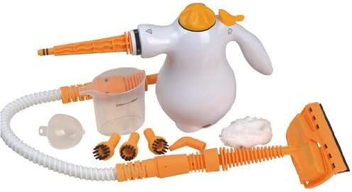 Unknown Portable Multi-Purpose Kills Bacteria and Sanitize Indoor/Outdoor Surfaces, Orange/White