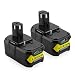 Produktbild Powilling 2 Stück 5,0Ah 18V Akku Li-ion für Ryobi ONE+ P108 P107 P104 P105 P102 P103 18V Ersatzakku Werkzeuge