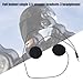 QIEIEI Full Face Helmet Headsets with Double Speakers and Single 3.5mm Plugs for Clear Music 100cm