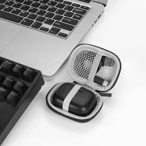 Geekria-Shield-Earbuds-Cover-Compatible-with-JBL-Vibe-200100-Wave-100200300-Tune-130NC230NCFlex-Live-Pro-2-TWS-Vibe-Beam-Case-Replacement-Hard-Shell-Travel-Carrying-Bag-Grey