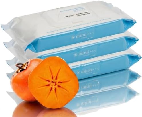 Mirai Clinical Deodorizing Body Wipes, Nonenal® Odor Eliminator, 3 packs
