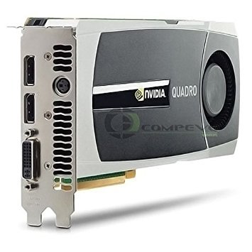 HP Ws096at Quadro 5000 - Tarjeta gráfica de 2,50 GB GDDR5 SDRAM - PCI Express 2.0x16 Smart Buy - Tarjeta gráfica NVIDIA Quadro 5000, 2,5 GB V-Card. 2560 x 1600 - DisplayPort - DVI