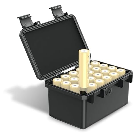 JJC 24 Slots Battery Case Holder Cover