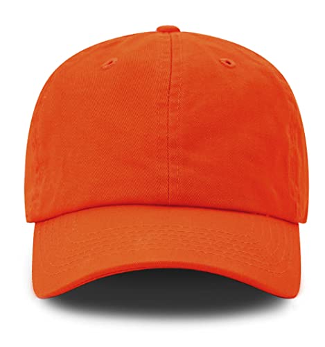 Image of Cotton Baseball Cap Dad Hat - Washed Low Profile Adjustable Hat for Men Women Casual Outdoor Running Golf