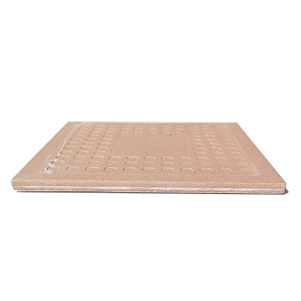Mattonella Bianca Smaltata per Sublimazione cm 10x10. Pacco da 40 pezzi