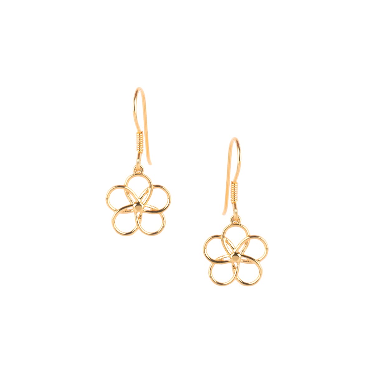 Shaya By Caratlane Springtime Bloom Flower Earrings In Gold Plated 925 Silver For Women (B09TDM8JRN) Amazon Price History, Amazon Price Tracker