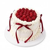 20 Pcs Burgundy Bow Cake Toppers, Elegant Wedding Cupcake Decorations, Fall Christmas Birthday Party Decor Supplies