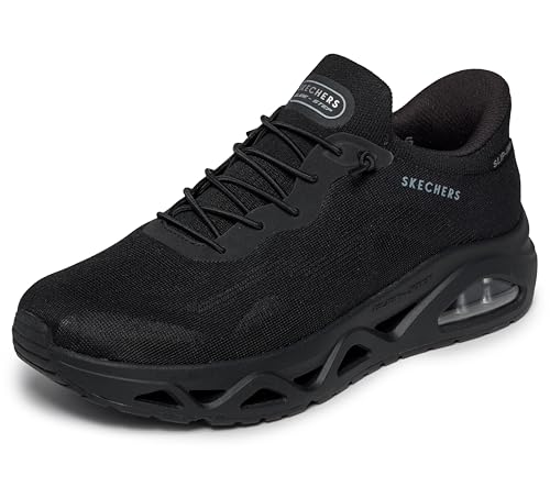 Skechers Donna Uno Glide-Step Air Gliders Slip-In ALLENATRICE, Black Mesh, 39.5 EU
