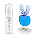 Produktbild Vollautomatik Variabel Frequenz 360° Ultraschall Elektrische Zahnbürste, U-Form-Zahnbürstenkopf, Kaltlicht Whitening Device Automatische Zahnbürste mit 4 Reinigungs Modi, IPX7 Wasserdicht (blau)