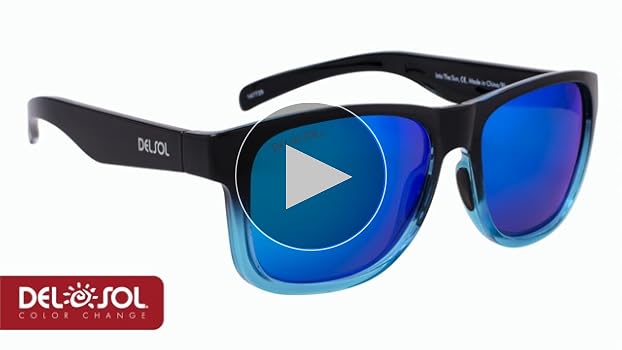 Del Sol Solize Color-Changing Sunglasses, 100% UVA and UVB