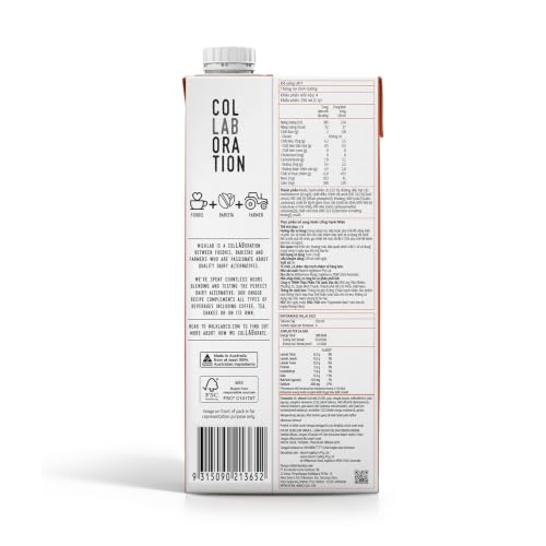 Image of MILKLAB Almond Barista Milk 1L | Made with 100% Aussie Almonds | Plant-Based Milk for Coffee | Smooth, Nutty & Velvety | Dairy-Free, Low Sugar, Gluten-Free | Cafe-Style Almond Milk for Home Baristas