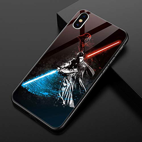 Iphone Xs Max Case,Animation Movie 712 Iphone Xs Max Cases, Tempered Glass Back + Soft Silicone Tpu Shock Absorption Bumper Protective Case Compatible For Iphone Xs Max #TOP1