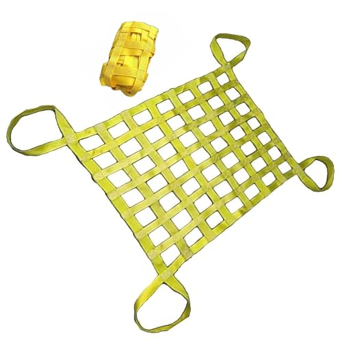 Filet de Levage de Chargement Multifonctionnel pour Sac de Levage de Chargement - Filet de Levage à élingue en Nylon Plat, Filet de Chargement pour Benne de Camion, Filet de Levage en ylon d