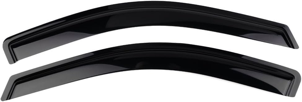 Tape On Window Visors Fits for 2004-2008 Ford F-150 Standard Cab (Excludes 2004 Heritage), Side Auto Window Wind Deflectors, Ventshade, Rain Guards for Cars/Trucks