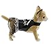 Doggles Biker Dress Dog Harness, Black, Teacup