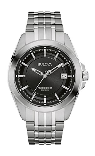 Bulova Men's Quartz Stainless Steel Dress Watch (Model: 96B252)