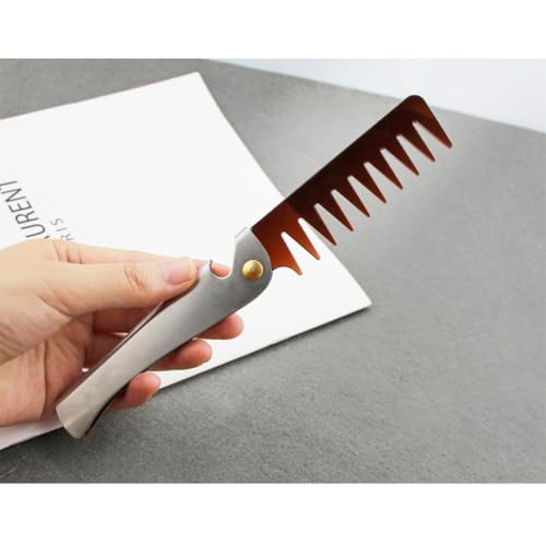 Peine Balacoo plegable de dientes anchos 2 unidades miniatura 4
