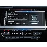 WEIPIN For Glossy Tempered Glass 2022 2023 2024 2025 2026 Audi A3 8Y 10.1 Inch Touchscreen Screen Protector - A3 8Y Accessories