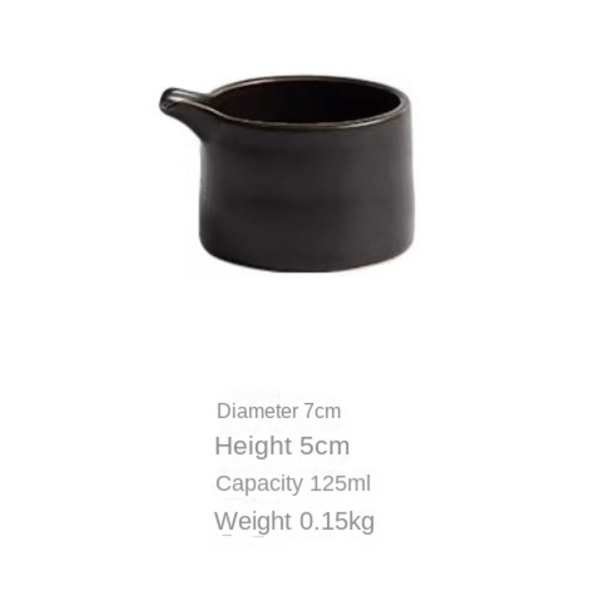 Salsiera Perfetta Per Salse Ciotola For Condimento In Ceramica For Bistecca, Secchio For Salsa, Semplice E Occidentale Nordico, Tazza For Caffè Latte Ristoranti E Feste(Grün)