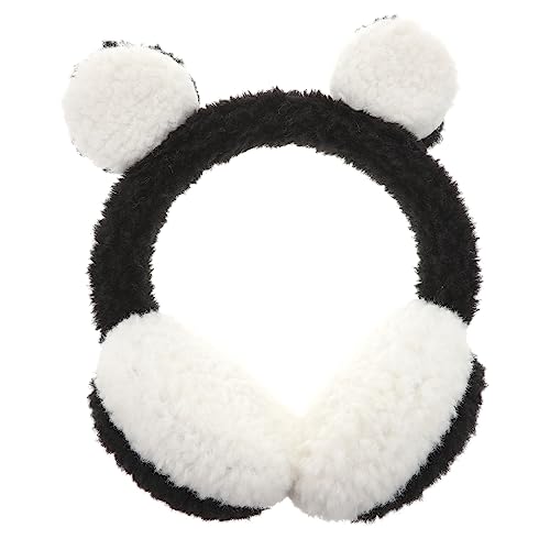 Bear Earmuff for Warmth Furry Cold Weather Ear Covers for Girls and Cute Design for Boys and Girls for Outdoor Activities and