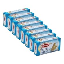 Britannia Milk Caramel Flavoured Premium Cream Wafers 2.28oz 80g - Breakfast & Tea Time Snacks - Crunchy, Healthy and Delicious Pack of 8